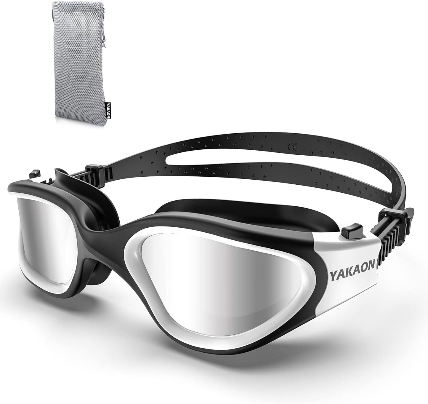 Swim Goggles,  Polarized Anti-Fog Swimming Goggles for Adult Men Women