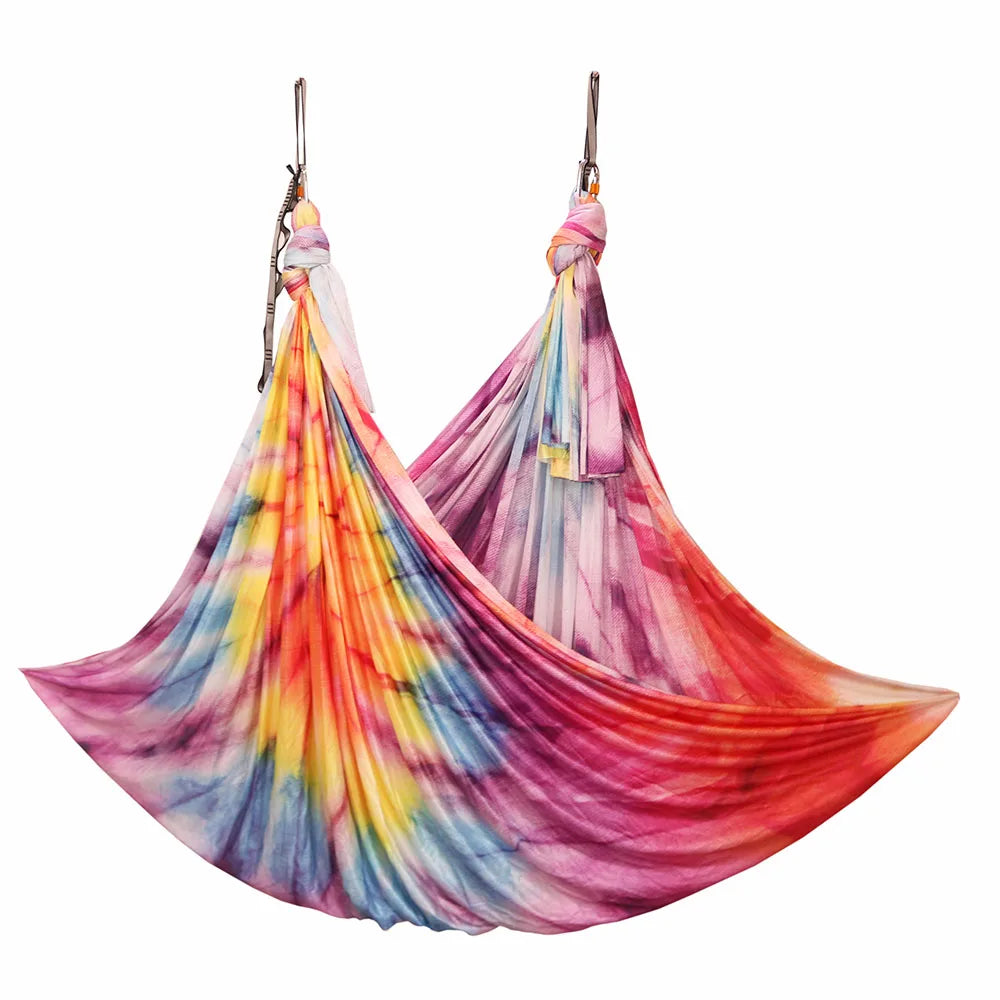 Aerial Yoga Silk Yoga Hammock Swing anti Gravity Equipment Aerial Yoga Strap Fitness Aerial Silk Home Gym Whole Yoga Workout